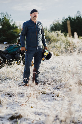 NORTH OF BERLIN DESERT RIDER MESH JACKE HERREN / 54