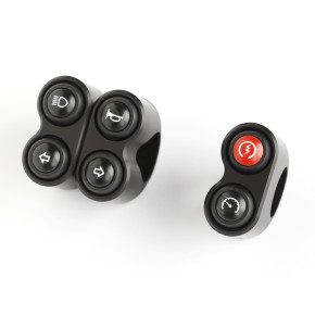 Renard - Kompakte Schaltereinheit für unsere Umbauten mit 22mm Lenker
