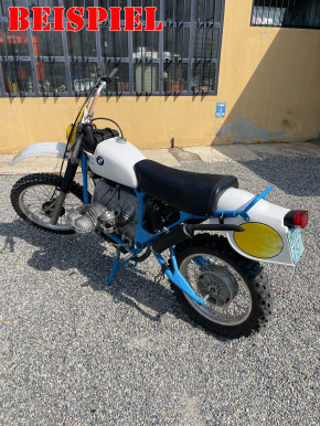 Sixdays-Style KIT BMW GS mit Tank, Kotflügel und Sitzbank