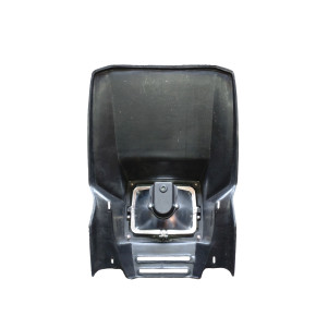 Stilmotor Lampenmaske V1 mit Gitter für klassischen Geländesport schwarz