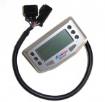Acewell ACE-254 Motorradtachometer Silber