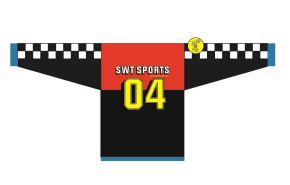 SWT-SPORTS Trikot ORANGE 2022 Fahrerhemd XL