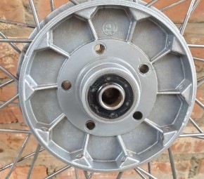 BMW R80 G/S Vorderrad Felge Rad gebraucht Akront 1.85x21 12416032