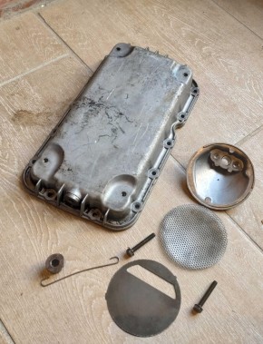 Ölwanne mit Sieb gebraucht für BMW Motorrad